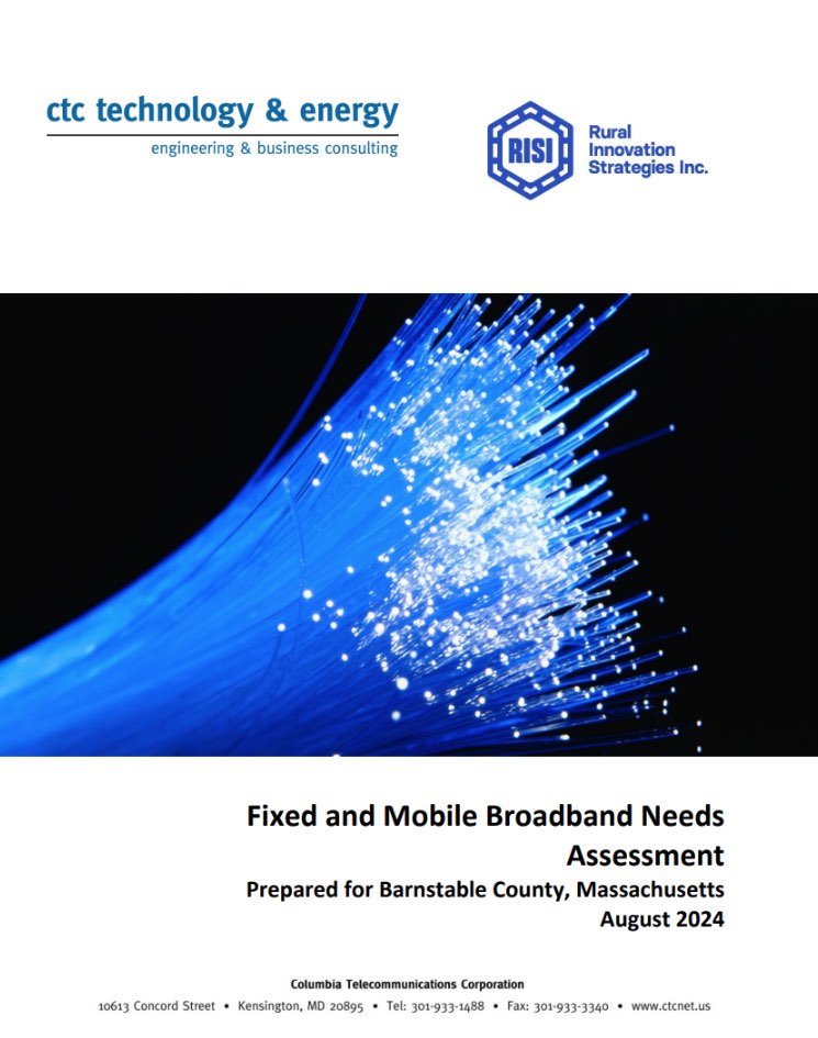 Fixed and Mobile Broadband Needs Assessment Cover