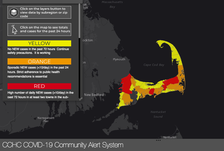 Cape Cod Commission Works With Cape Cod Healthcare And Barnstable County Department Of Health And Environment To Create Online Covid-19 Heatmap Cape Cod Commission