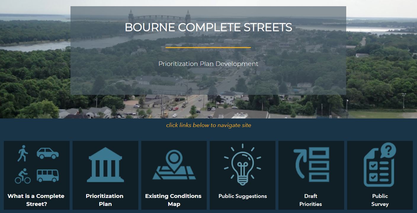 Bourne Complete Streets Online Project Viewer 